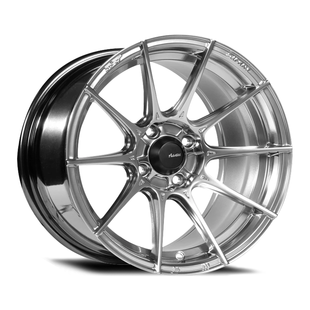 Advanti Storm S1 Titanium Mirror 15x9 +35 4x100mm 73.1mm - Wheelwiz