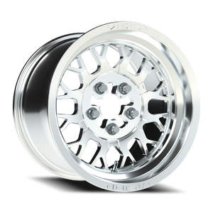 Vision Wheel 346 Polished 15x10 +25 5x114.3mm 68mm - Wheelwiz
