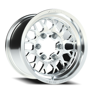 Vision Wheel 346 Polished 15x10 +25 6x139.7mm 110mm