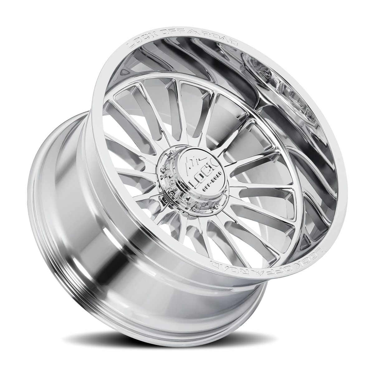 Lock Offroad Striker Chrome 22x12 -44 5x127|5x139.7mm 87.1mm