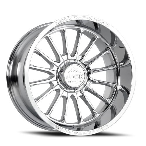 Lock Offroad Striker Chrome 22x12 -44 8x180mm 124.3mm