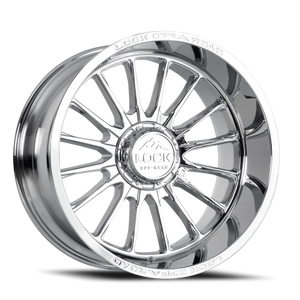 Lock Offroad Striker Chrome 22x12 -44 8x180mm 124.3mm