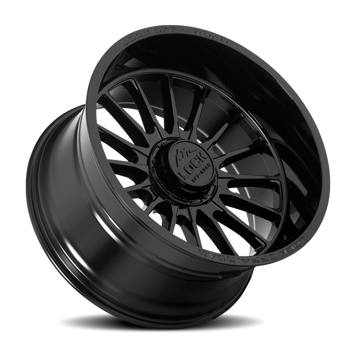 Lock Offroad Striker Gloss Black 20x9 +1 5x127|5x139.7mm 87.1mm