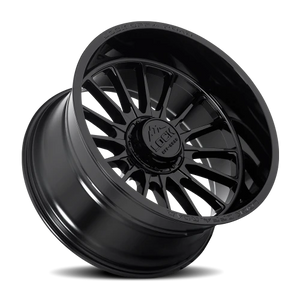Lock Offroad Striker Gloss Black 22x10 -18 8x180mm 124.3mm