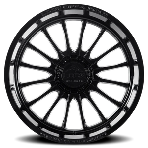 Lock Offroad Striker Gloss Black 22x10 -18 8x165.1mm 125.2mm