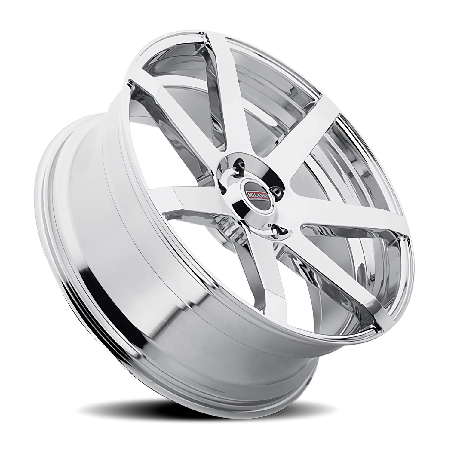Vision Wheel 9042V Chrome 22x9.5 +15 5x115mm 74.1mm - Wheelwiz