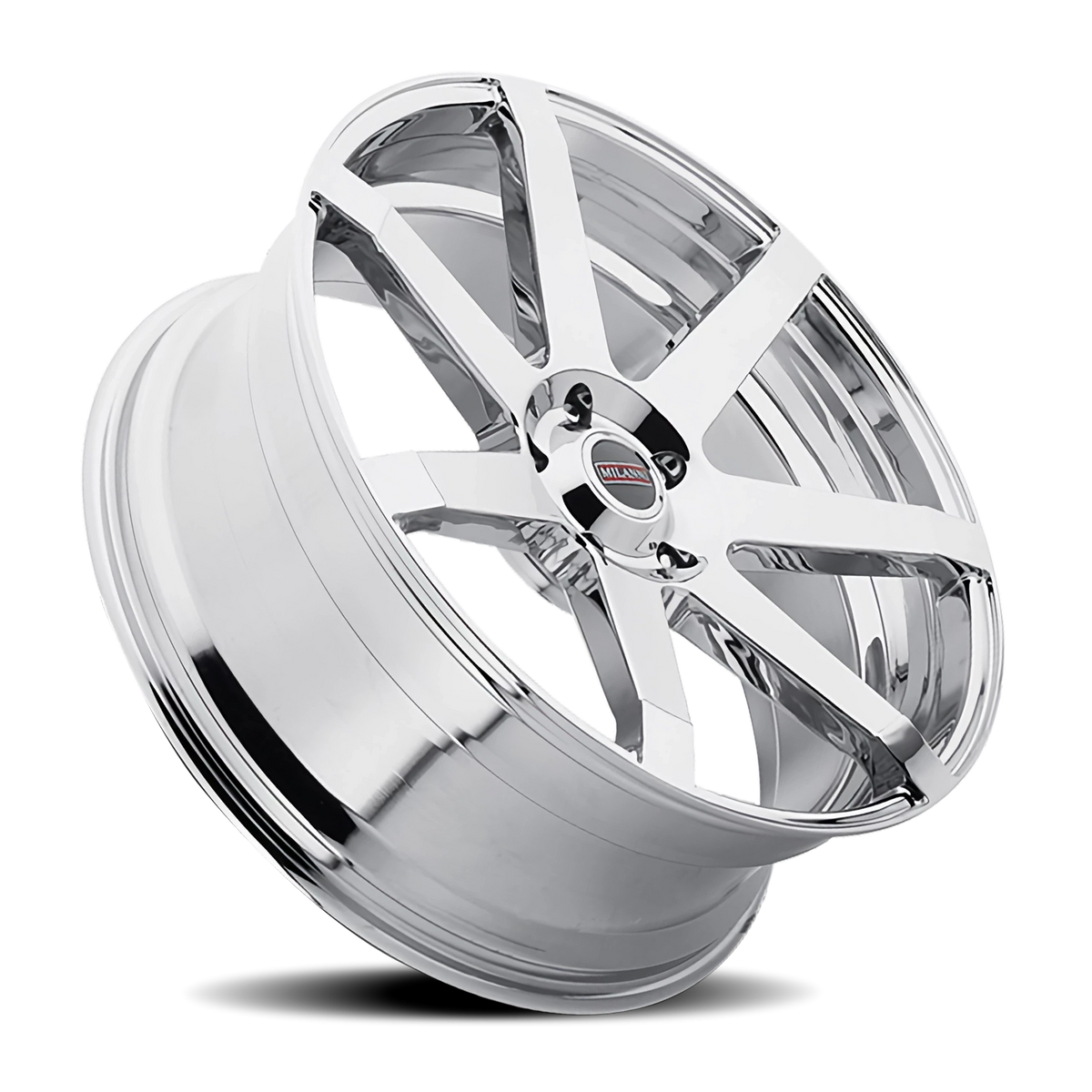 Vision Wheel 9042V Chrome 17x8 +30 5x114.3mm 83mm - Wheelwiz