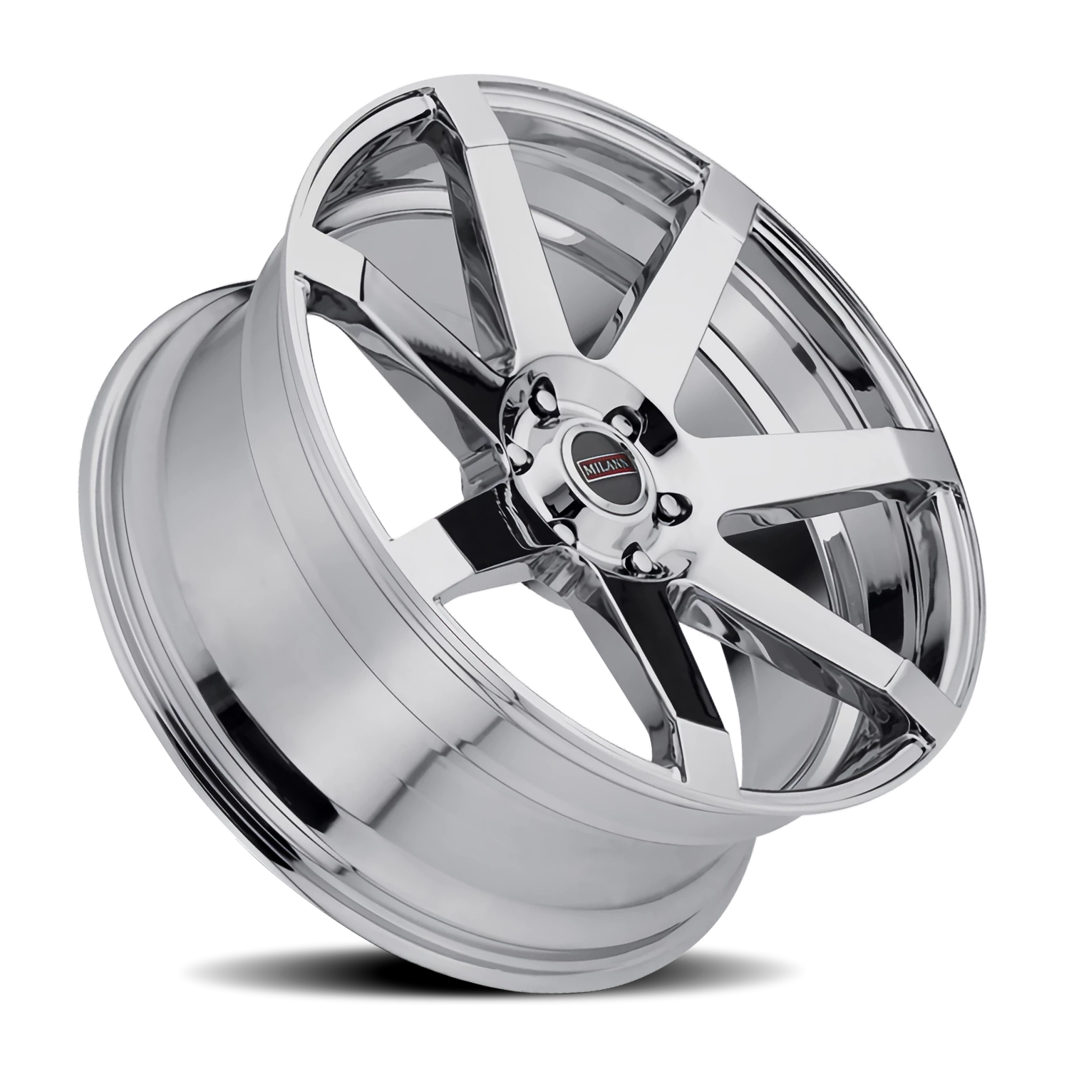 Vision Wheel 9042V Chrome 17x8 +30 6x127mm 78.1mm - Wheelwiz