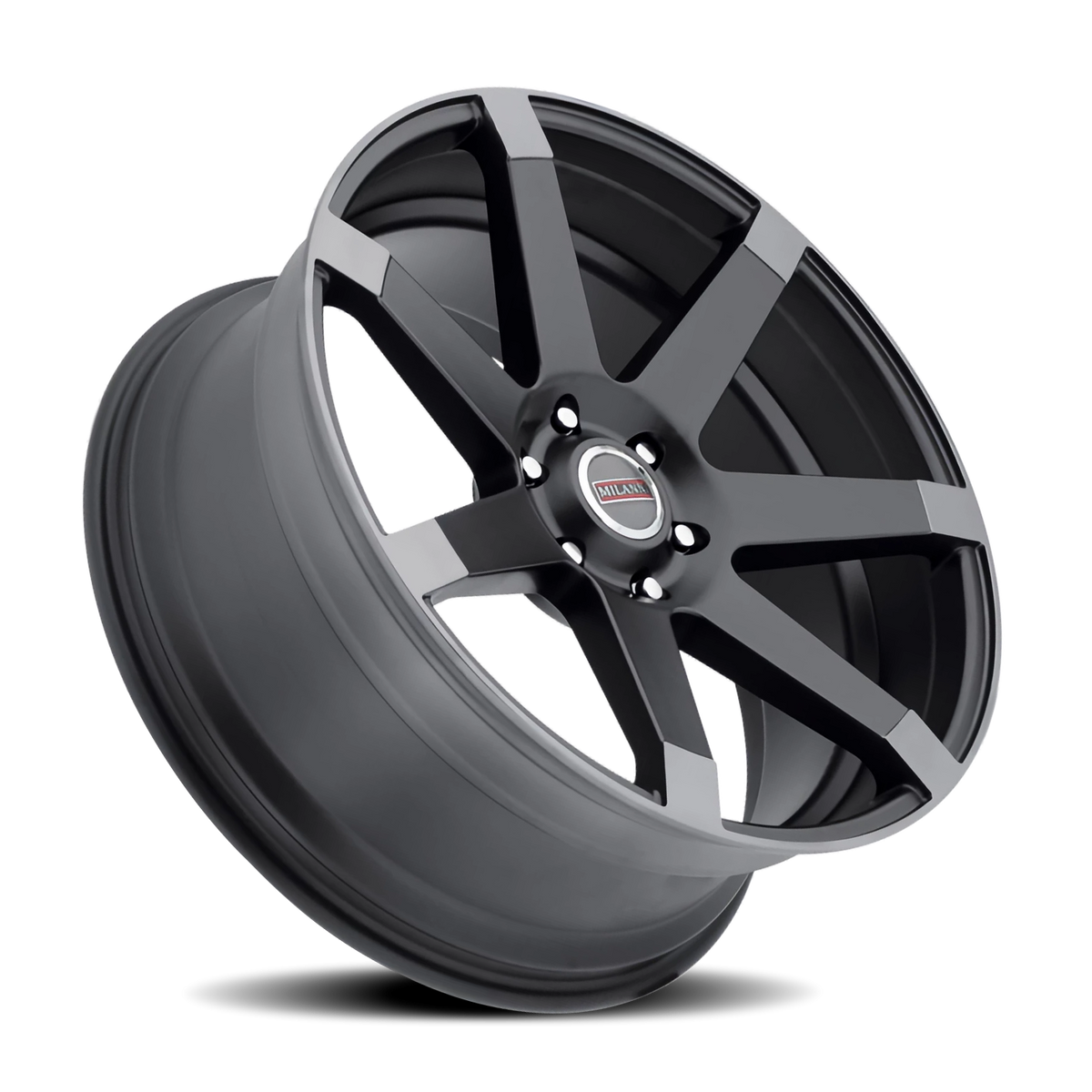 Vision Wheel 9042V Matte Black w\Anthracite Spoke Ends 20x9 +30 6x139.7mm 78.1mm - Wheelwiz