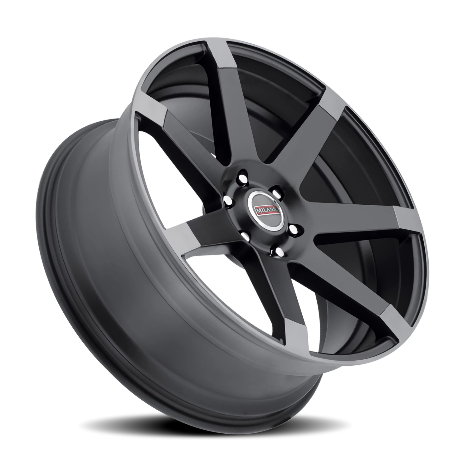 Vision Wheel 9042V Matte Black w\Anthracite Spoke Ends 20x9 +30 6x139.7mm 78.1mm - Wheelwiz