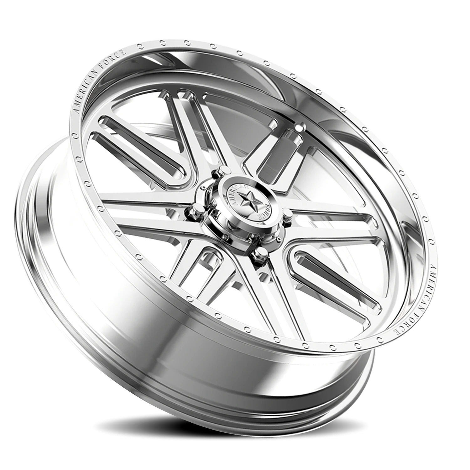 American Force K01 Summit UTV Polished 22x7 0 4x137mm 172mm - Wheelwiz