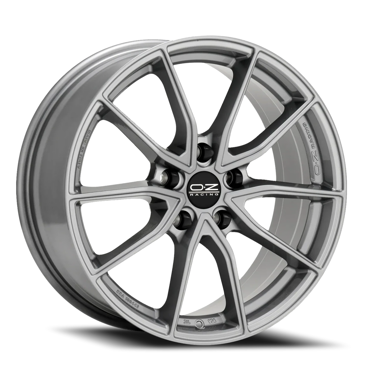 OZ Racing Super Sport Gloss Bright Race Grey 18x8 +29 5x120mm 72.6mm
