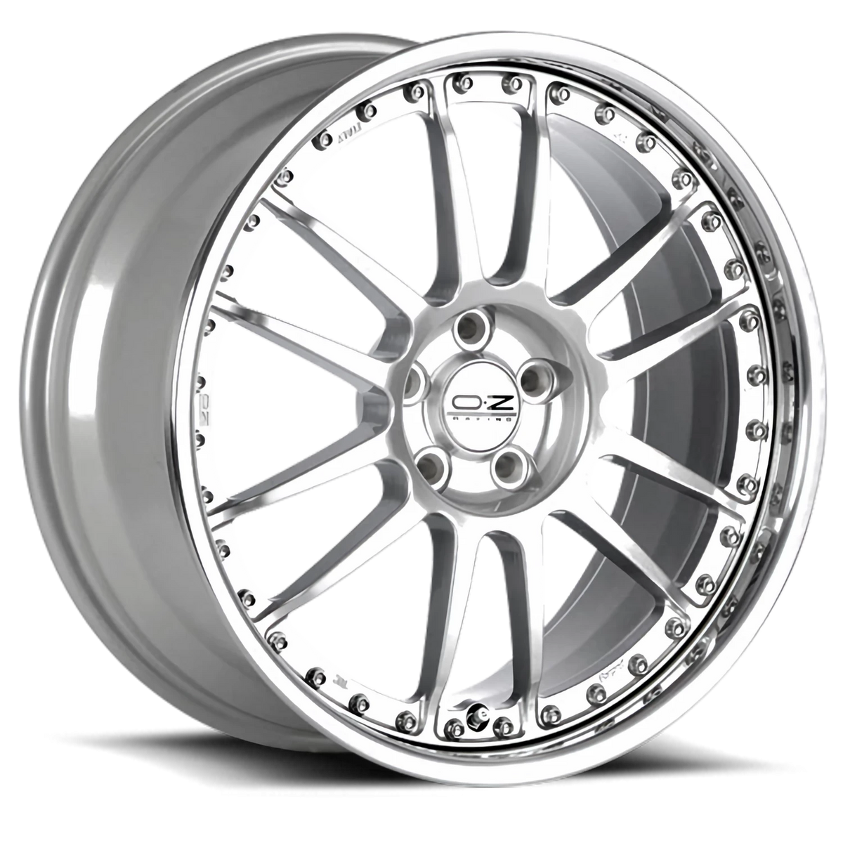 OZ Racing Superleggera III OZ Race Silver 18x8.5 +18 5x112mm 79mm - Wheelwiz