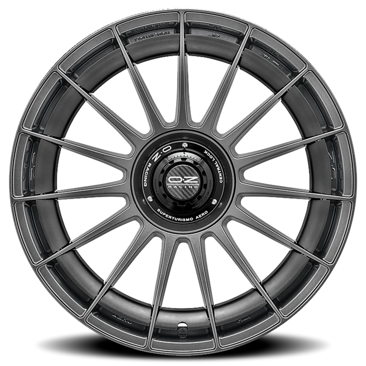 OZ Racing Superturismo Aero Gloss Star Graphite 18x8 +45 5x114.3mm 75mm - Wheelwiz