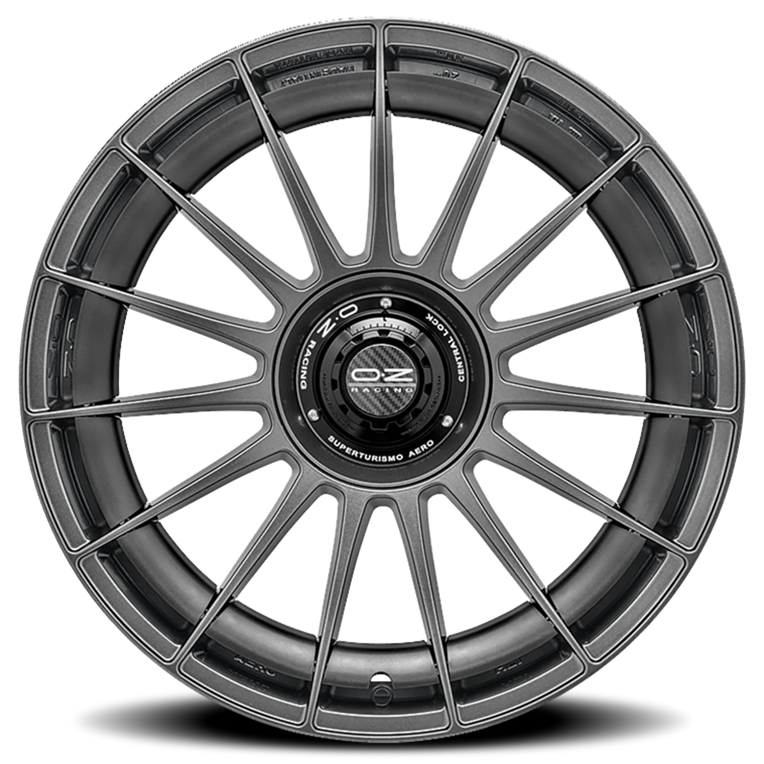 OZ Racing Superturismo Aero Gloss Star Graphite 20x9.5 +45 5x114.3mm 64.12mm - Wheelwiz