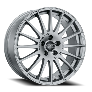 OZ Racing Superturismo GT Grigio Corsa W/ Black Lettering 16x7 +25 4x108mm 65.06mm - Wheelwiz