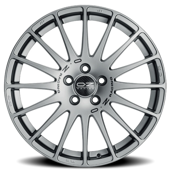 OZ Racing Superturismo GT Grigio Corsa W/ Black Lettering 16x7 +35
