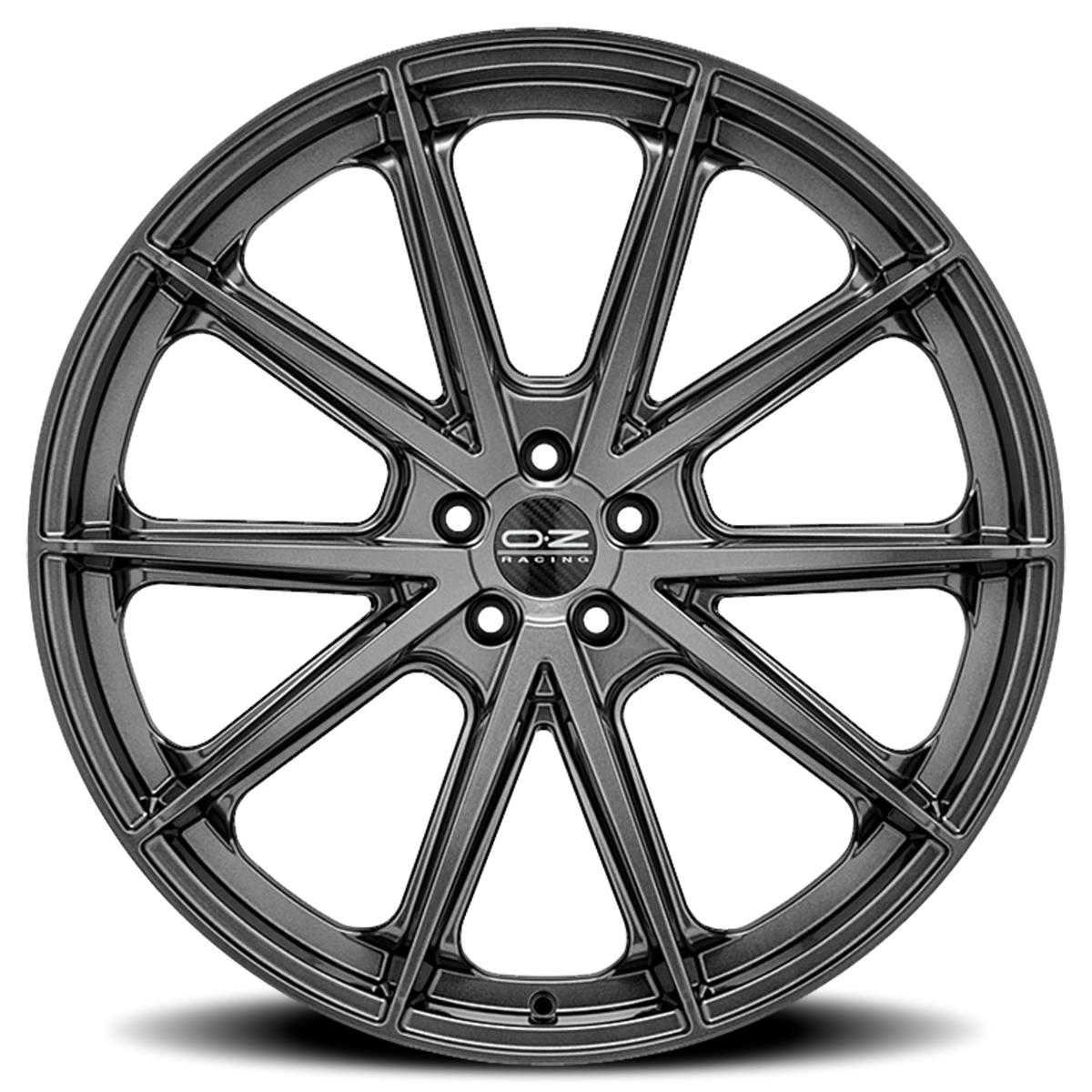 OZ Racing Suprema XT HLT Gloss Star Graphite 23x10 +28 5x130mm 71.6mm - Wheelwiz