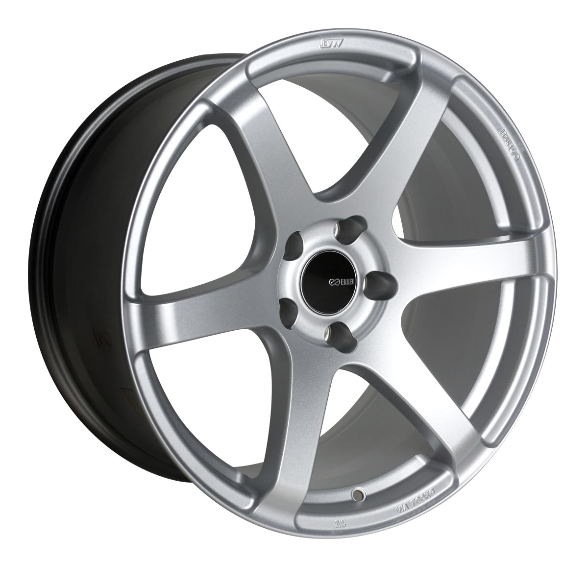 Enkei T6S Silver Paint 18x8.5 +45 5x100mm 72.6mm - WheelWiz