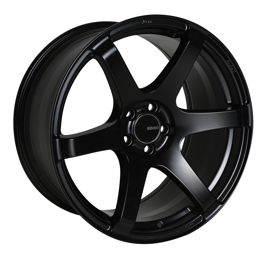 Enkei T6S Black Paint 18x8.5 +42 5x112mm 72.6mm - WheelWiz