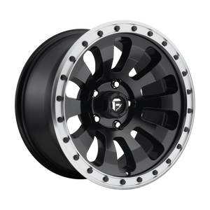 Fuel Offroad D629 TACTIC Matte Black Machined Ring 18x9 +01 6x135mm 87.1mm - WheelWiz