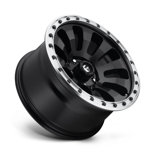 Fuel Offroad D629 TACTIC Matte Black Machined Ring 17x9 -12 5x127mm 78.1mm - Wheelwiz