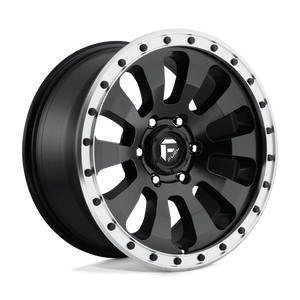 Fuel Offroad D629 TACTIC Matte Black Machined Ring 18x9 +20 6x139.7mm 108mm - WheelWiz