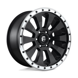 Fuel Offroad D629 TACTIC Matte Black Machined Ring 20x9 +20 6x139.7mm 108mm - WheelWiz