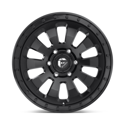 Fuel Offroad D630 TACTIC Matte Black 17x9 -12 6x139.7mm 108mm - Wheelwiz
