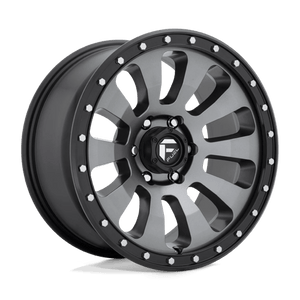 Fuel Offroad D648 TACTIC Matte Gun Metal Black Bead Ring 18x9 +01 6x135mm 87.1mm - WheelWiz