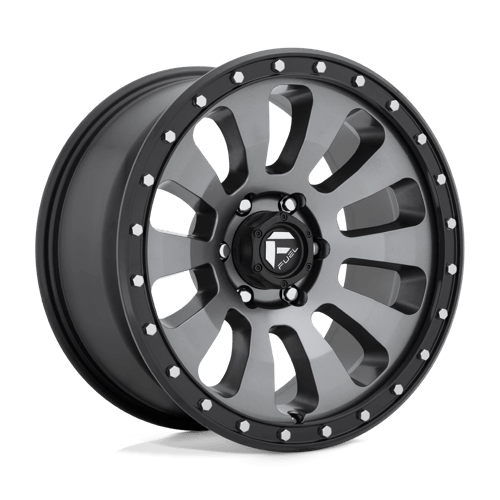 Fuel Offroad D648 TACTIC Matte Gun Metal Black Bead Ring 18x9 +01 5x127mm 71.5mm - WheelWiz