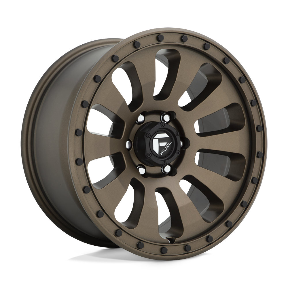 Fuel Offroad D678 TACTIC Matte Bronze 17x9 -12 6x139.7mm 106.1mm - WheelWiz