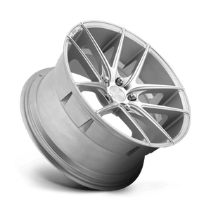 Niche M131 TARGA Gloss Silver Machined 19x9.5 +20 5x120mm 72.6mm - Wheelwiz