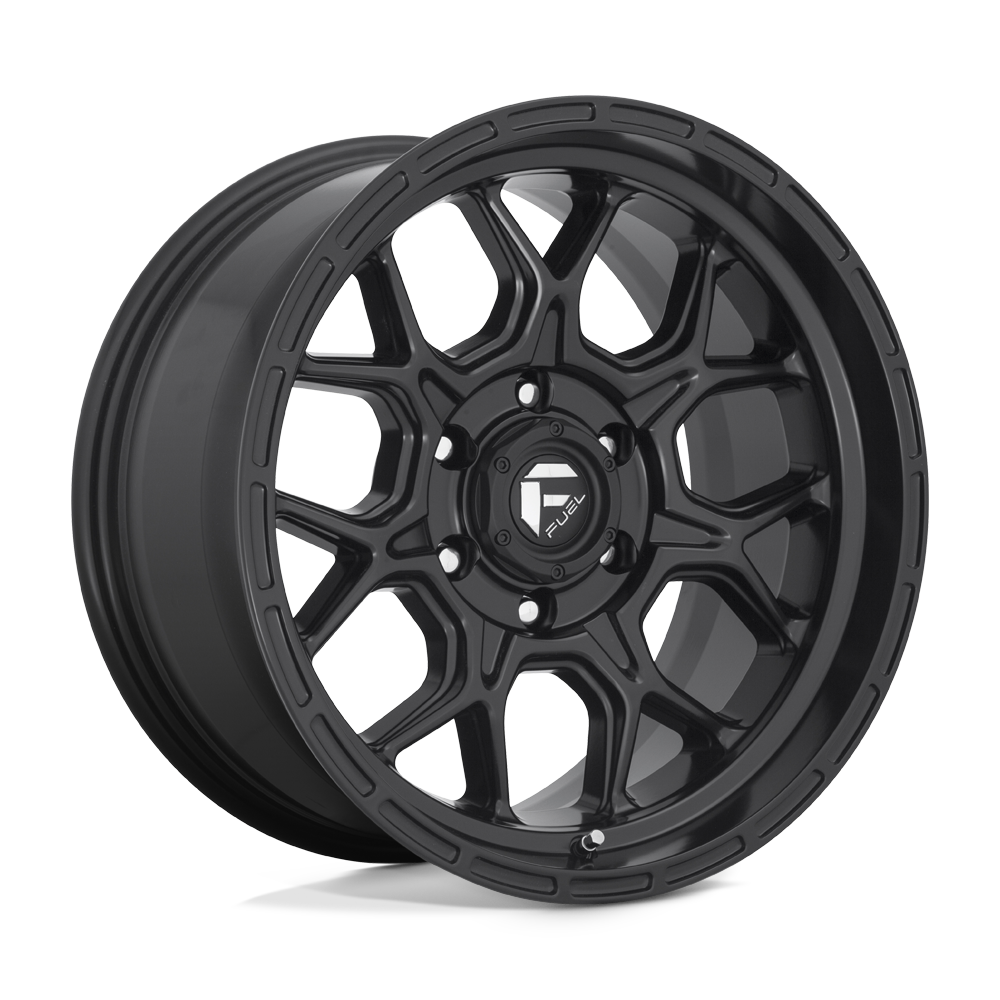 Fuel Offroad D670 TECH Matte Black 18x9 +20 6x120mm 67.1mm - WheelWiz