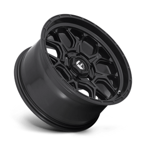 Fuel Offroad D670 TECH Matte Black 18x9 +20 6x120mm 67.1mm - WheelWiz