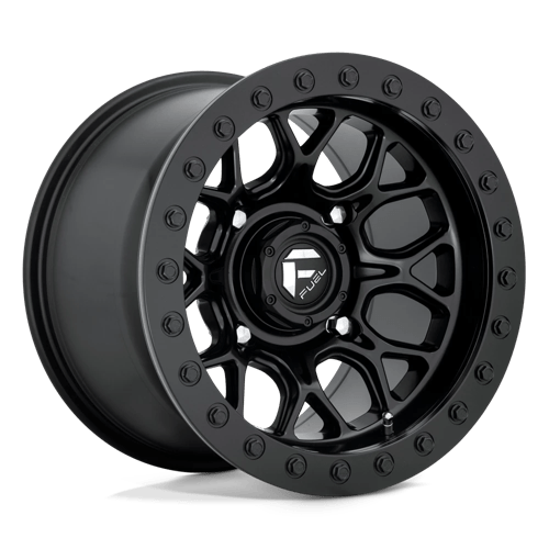 Fuel Offroad D916 TECH BEADLOCK Matte Black 15x10 0 4x156mm 132mm - Wheelwiz