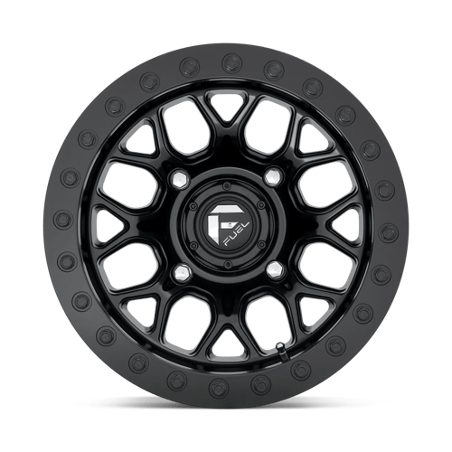 Fuel Offroad D916 TECH BEADLOCK Matte Black 15x10 0 4x156mm 132mm - Wheelwiz