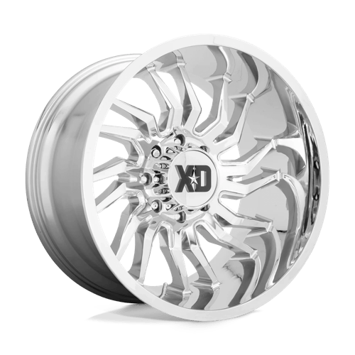 XD Series XD858 TENSION Chrome 20x10 -18 8x165.1mm 125.1mm - Wheelwiz
