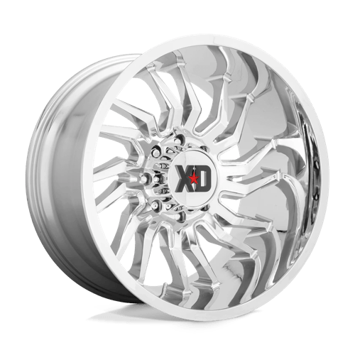 XD Series XD858 TENSION Chrome 20x10 -18 6x139.7mm 106.1mm - Wheelwiz