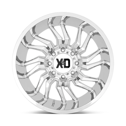 XD Series XD858 TENSION Chrome 22x10 -18 8x165.1mm 125.1mm - Wheelwiz