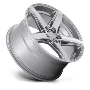 Niche M270 TERAMO Anthracite Brushed Face Tint 20x9.5 +35 5x114.3mm 72.6mm - Wheelwiz