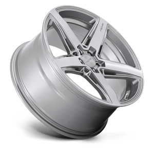 Niche M270 TERAMO Anthracite Brushed Face Tint 20x10.5 +40 5x112mm 66.6mm