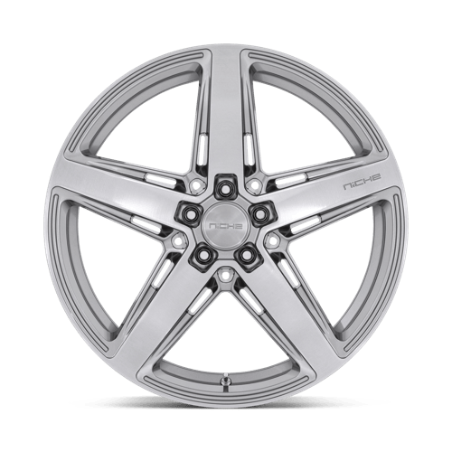 Niche M270 TERAMO Anthracite Brushed Face Tint 20x10.5 +40 5x120mm 72.6mm