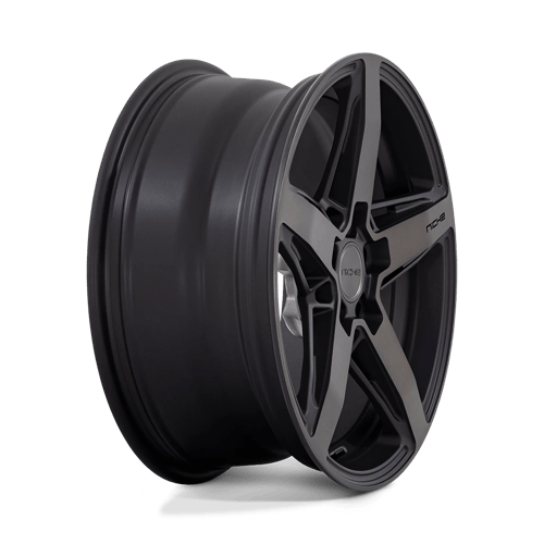 Niche M271 TERAMO Matte Black W Double Dark Tint 18x8 +40 5x108mm 72.6mm - Wheelwiz