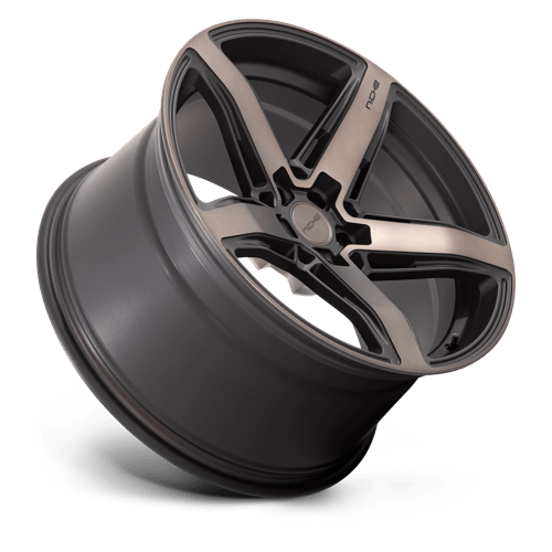 Niche M271 TERAMO Matte Black W Double Dark Tint 20x10.5 +20 5x114.3mm 72.6mm