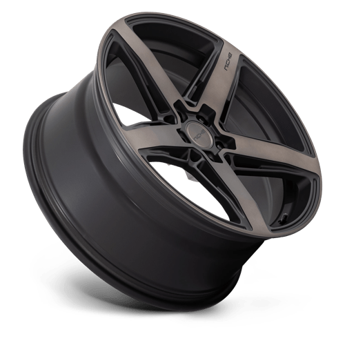 Niche M271 TERAMO Matte Black W Double Dark Tint 20x9.5 +15 5x115mm 71.5mm - Wheelwiz