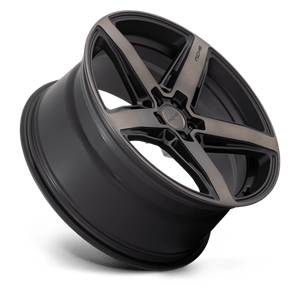 Niche M271 TERAMO Matte Black W Double Dark Tint 20x10.5 +40 5x112mm 66.6mm - Wheelwiz