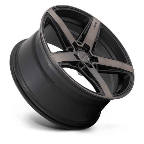 Niche M271 TERAMO Matte Black W Double Dark Tint 20x10.5 +40 5x112mm 66.6mm
