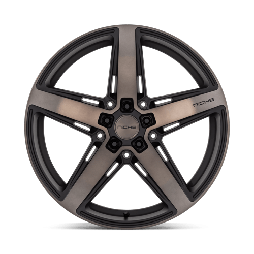 Niche M271 TERAMO Matte Black W Double Dark Tint 20x9 +42 5x112mm 66.6mm