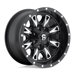 Fuel Offroad D513 THROTTLE Matte Black Milled 18x9 +01 5x139.7|5x150mm 110.1mm - WheelWiz